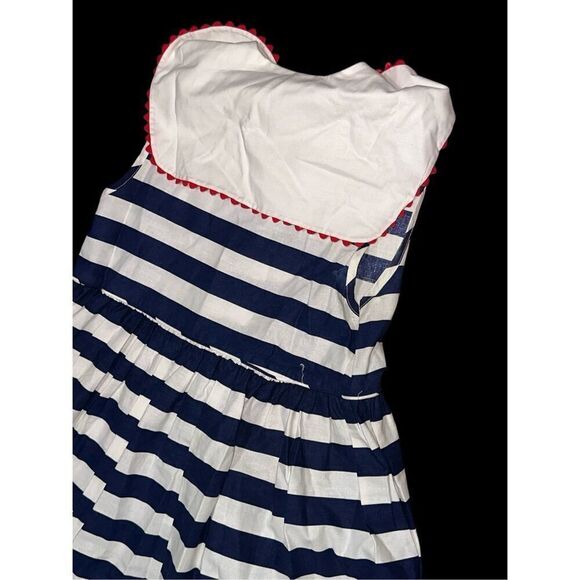 Beautiful JG Hook Girls Dress Vintage 1990 Special Occasion Red, blue and white - Picture 5 of 11